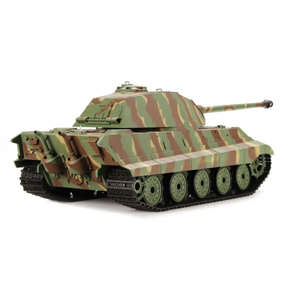Heng Long 1/16 2 4G 3888 1 немецкий Король тигр RC боевой автомобиль