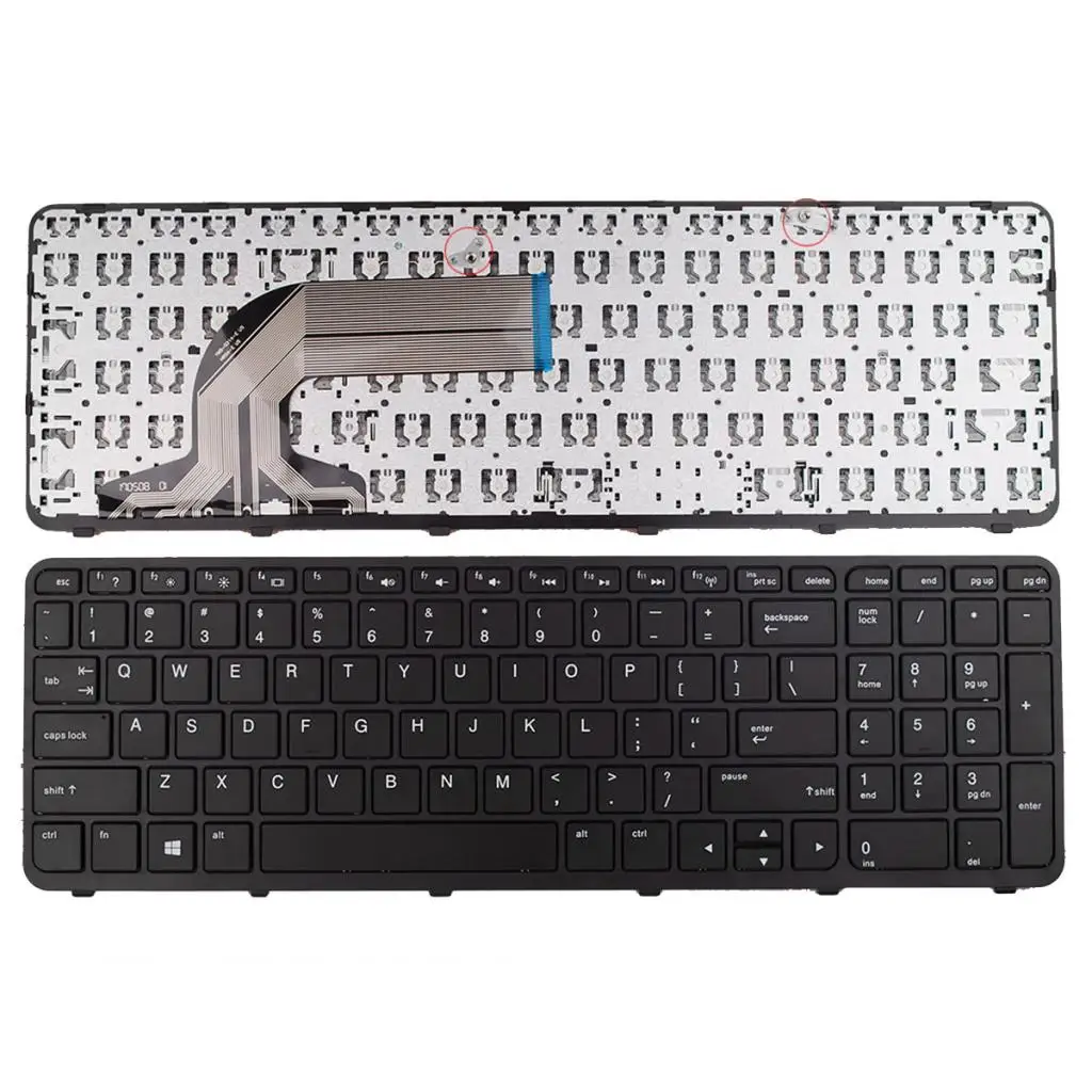 US Layout Laptop Replacement Keyboard for HP 350 G1 350 G2 355 G2 Laptop Keyboard Brand New High Quality