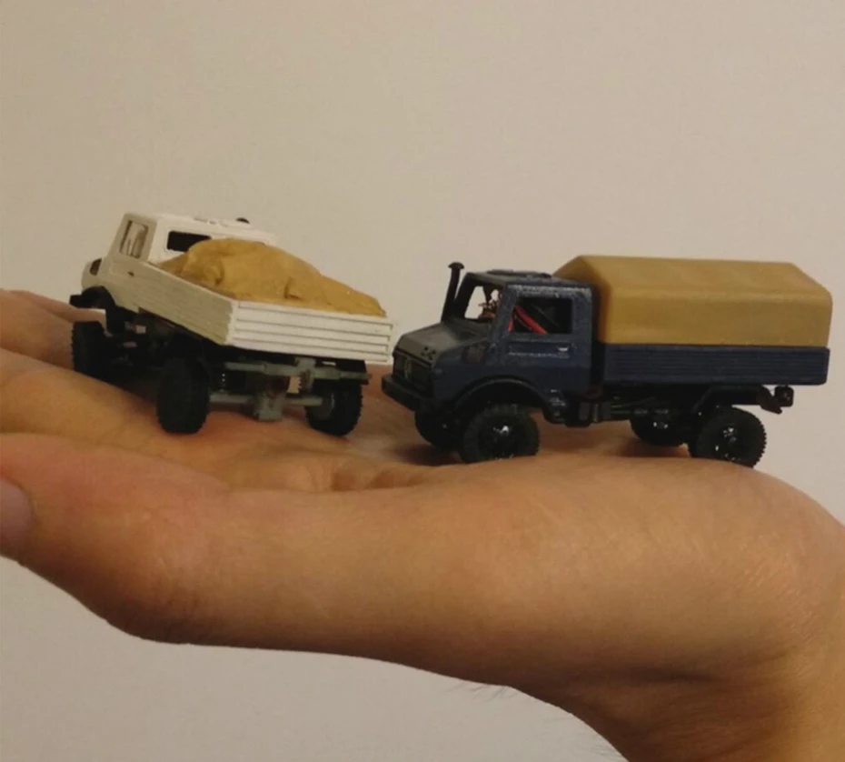 Das87 DS87E06 4WD Unimog 1:87 комплект пластиковых шасси для грузовика сделай