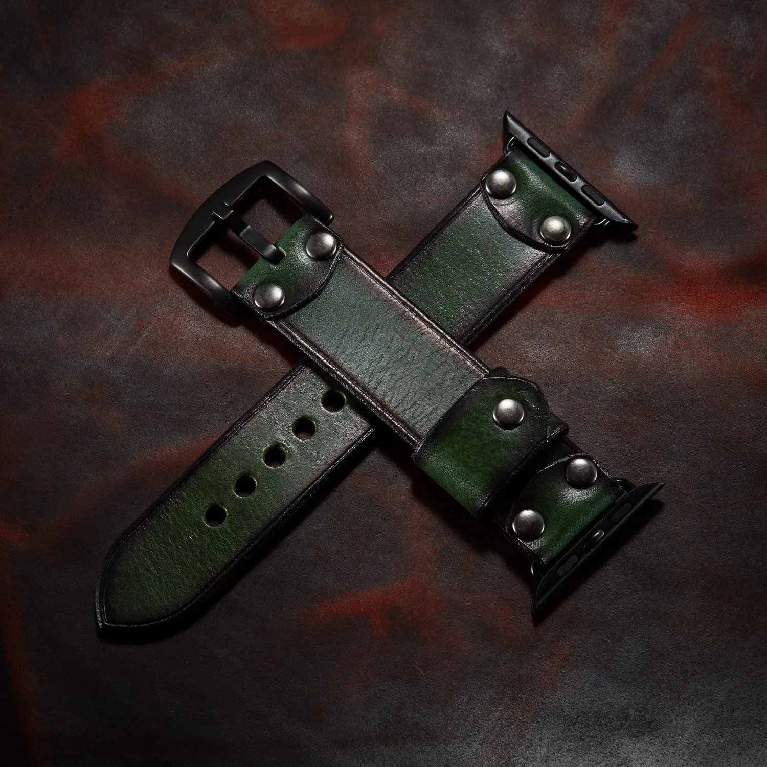 Retro Leather watch band strap for apple watch 1 2 3 4 5 iwatch watchbands 38mm 42mm 40mm 44mm