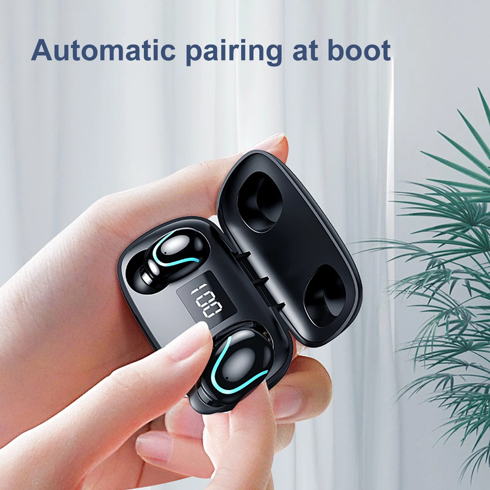 Farfi S9 TWS Bluetooth 5 0 Wireless Mini HiFi In Ear Earphones Earbuds for iOS Android Phone accessories Wireless Earphones