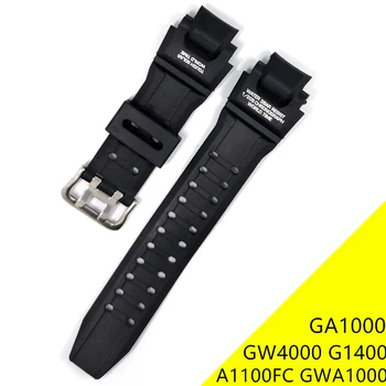 

PU Band Watch Strap For Casio G-shock GA-1000/GW-4000G-1400/GW-A1000/A1100FC GA1000 Watchband Bracelet Belt Watch Accessories