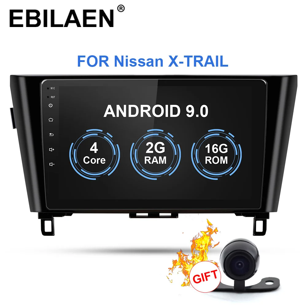 

Car Radio Multimedia Player For Nissan X-Trail QashQai 3 T32 2Din Android 9.0 Autoradio GPS Navigation DVD Stereo Video Audio