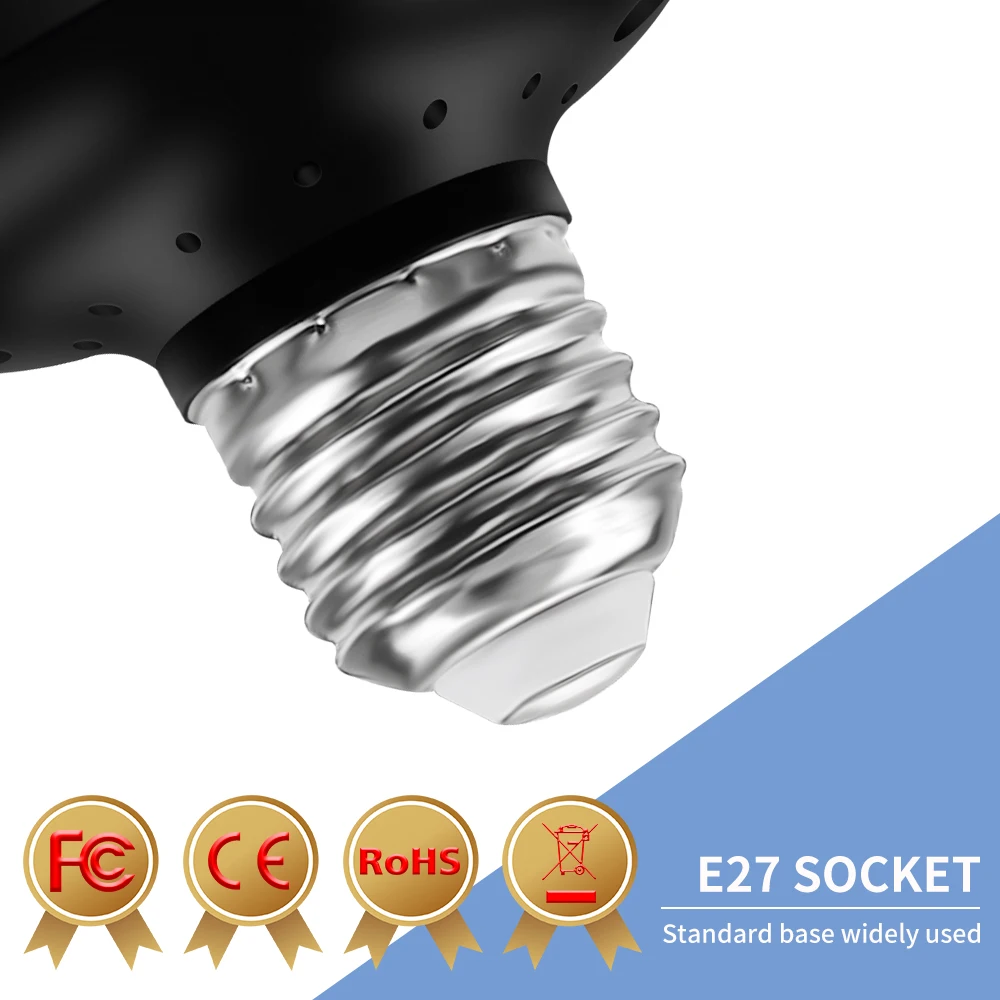 E27 светодиодный Grow Light E14 лампа для выращивания растений с питанием от источника