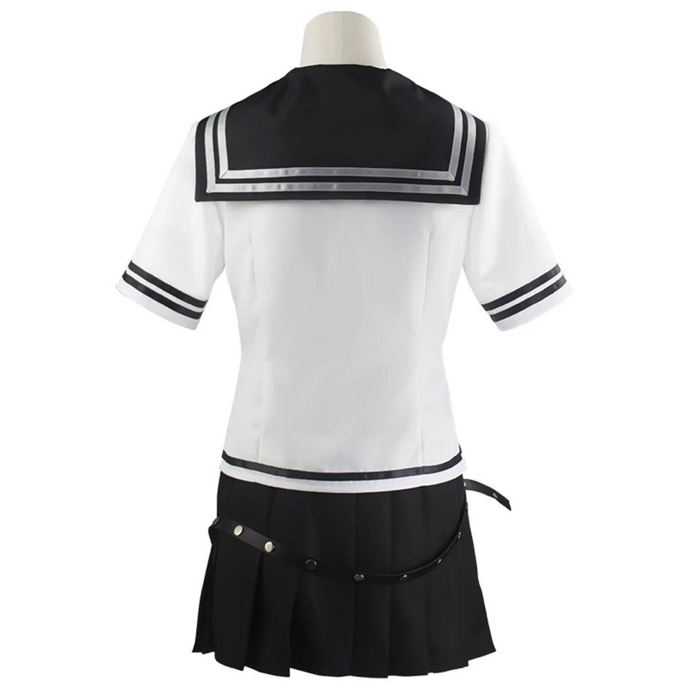 Dangan Ronpa Anime Ibuki Mioda Cosplay Costume With Wig