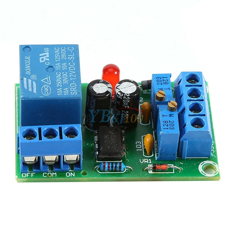 

Rantion 12V Charger Module Battery Automatic Charging Controller Module Dedicated Relay Automatic Charging Protector Board