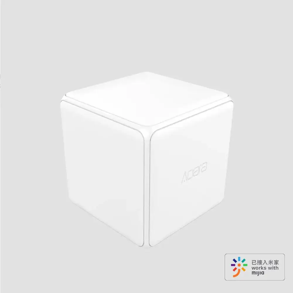 Блок управления умным домом AQara Magic Cube 6 режимов работы версия Zigbee работает с