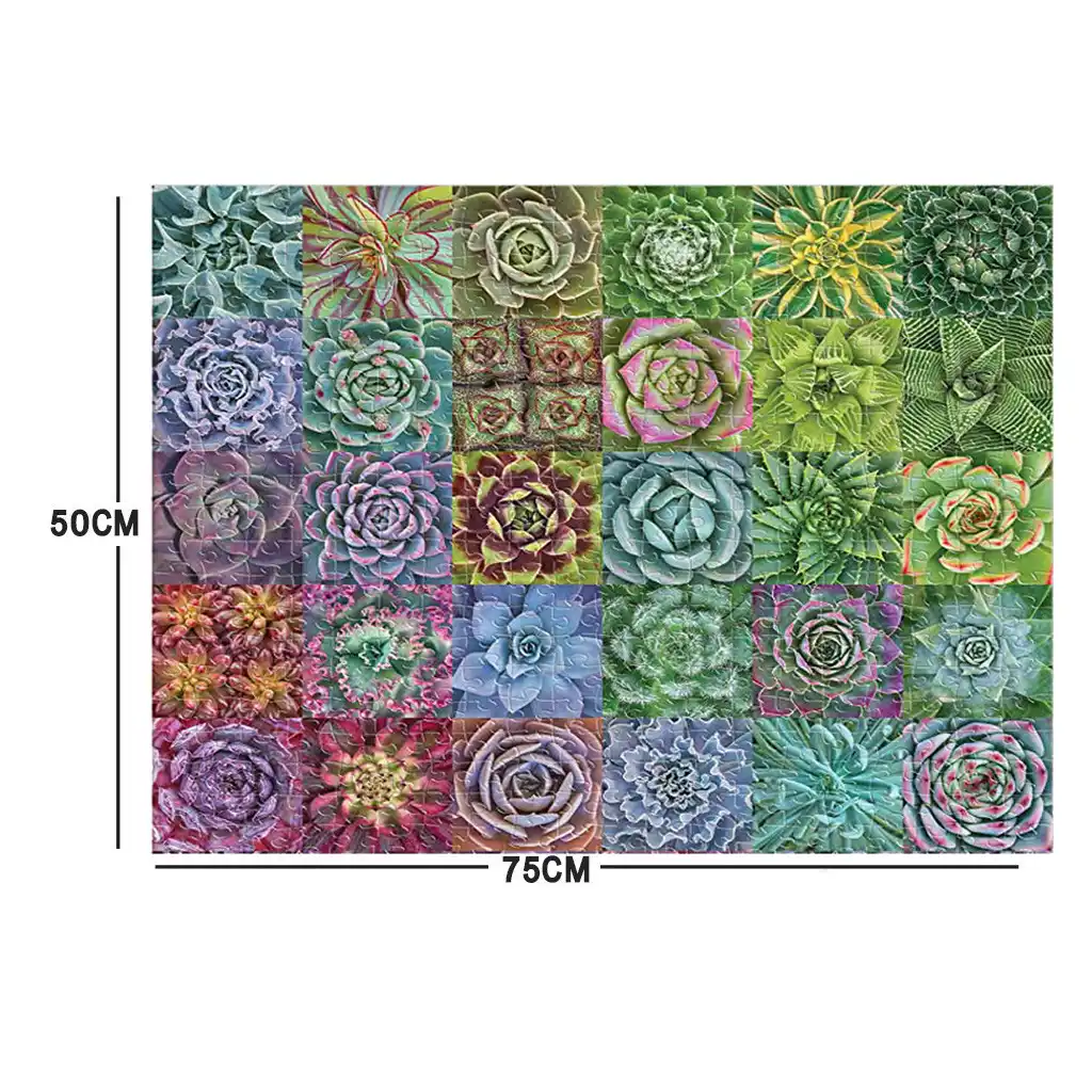 rompecabezas de plantas