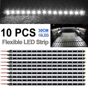 

Parts Car Lights Lamps White Waterproof LED Strip Light For Car Truck Boat
