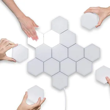 

Panel Lamp Novelty Night Light Anti-gravity Light Magnetic Creative Decoration LED Touch Sensitive Modular Light Wall Lamp DIY