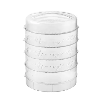 

6pcs Heat Shield Food Cover Dust-proof Food Protector Durable Food for Home