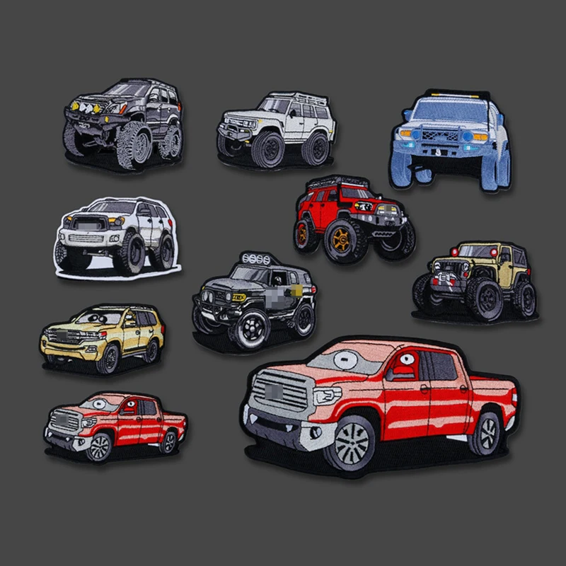 

Нашивки с вышивкой для внедорожника, 10 стилей, ttundra Sequoia JEEP 4 runner LC150, тактический значок, аксессуар для одежды, сумки