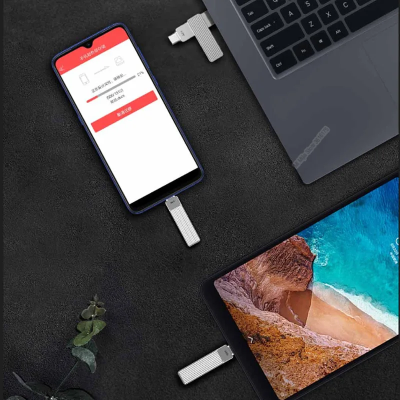 USB диск Youpin Jesis U Disk с двумя интерфейсами 3 1 металлический 32/64/128 ГБ|Смарт-гаджеты| |