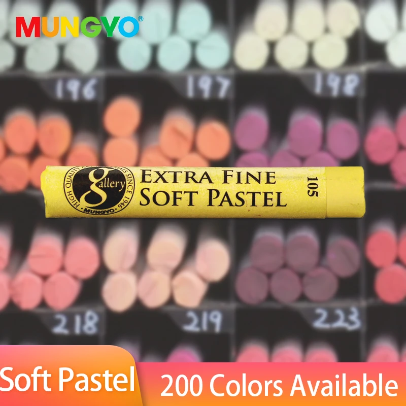 Mungyo Gallery 6pcs/set Master Extra Fine Soft Pastel Single Color