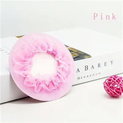 Pink Для девочек, женская заколка для волос, балерина, черный, розовый цвет, аксессуары для волос, Балет Танцы Фигурное катание - Цвет: Pink
