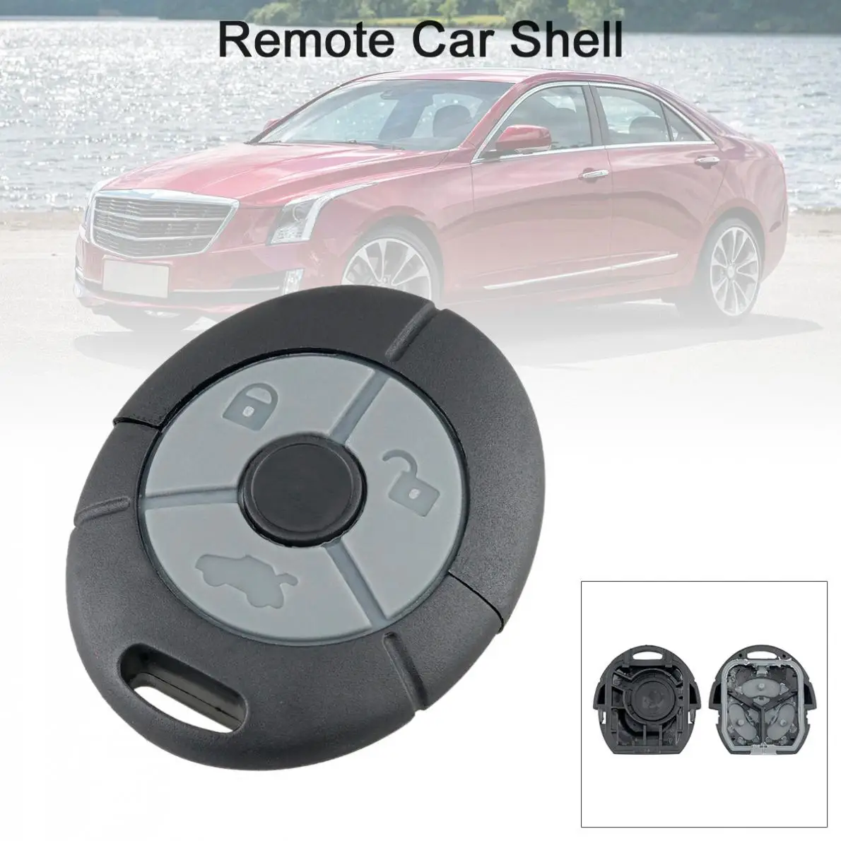 3Buttons Car Remote Key Fob Shell Fit for Rover Streetwise MG / TF / ZR / ZS / 25 / 45