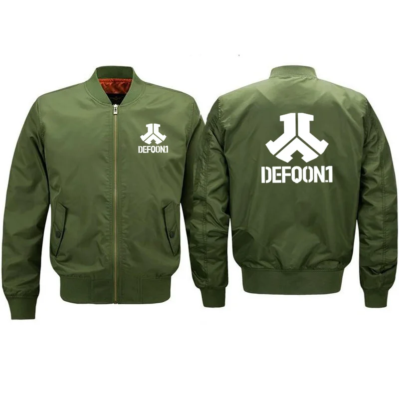 Новинка, мужская верхняя одежда, defqon 1, куртки Ma1, куртка-бомбер, мужская куртка, jaqueta masculina, хип-хоп, мужская уличная куртка, S-6XL куртка - Цвет: Army green2