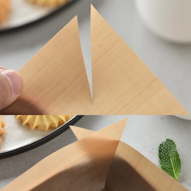 Многоразовый коврик для выпечки термостойкий тефлоновый лист BBQ Oilpaper Pad антипригарная микроволновая выпечка, гриль-коврик