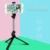 Беспроводной Bluetooth Selfie Stick Штатив С Пультом Дистанционного Управления для iPhone Huawei Samsung Android Мобильный Монопод Selfie Stick Затвор