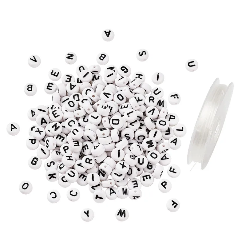 Наборы для самостоятельного изготовления с белыми акриловыми буквами и прочными