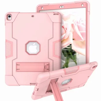 

Case For iPad Pro 10.5 case for iPad Air 3 2019 case Kids Safe Rubber Silicone Shockproof Armor Stand Case for iPad Air 2019