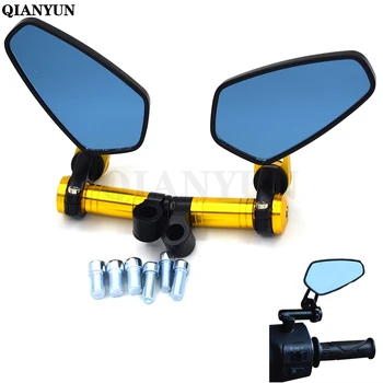 

1Pair 8mm 10mm Universal Motorcycle Rearview Mirror for Kawasaki ZZR600 ZX6R ZX636R ZX6RR ZX9R ZX10R Z1000 ZX12