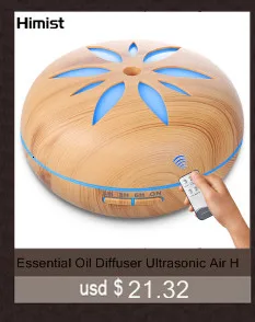 550ML Electric Aroma Diffuser Ultrasonic Air Humidifier LED Lamp Aromatherapy Mist Maker Remote Control Essential Oil Diffuser 12 Hfbeb312c1b7441c58e6a1b351f50e6b4B
