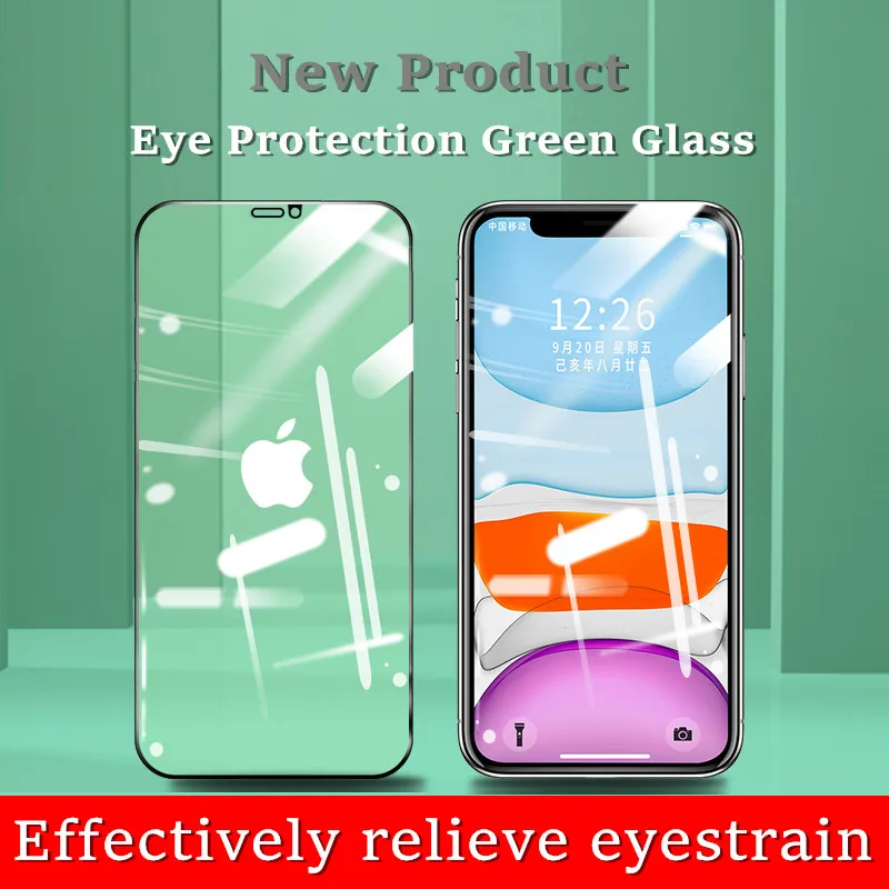 

Protect Eyes Tempered Glass For iPhone 11 Glass iphone 11 Pro X XR XS MAX screen protector Protective glass on iphone 11 Glass