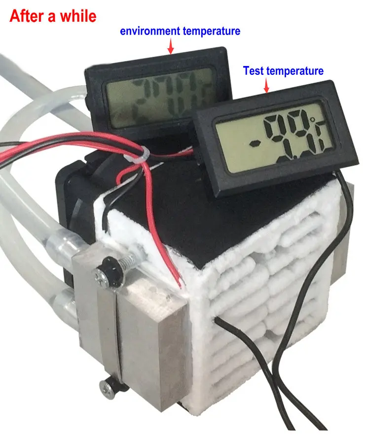 Полупроводниковое охлаждение чип кулер маленький кондиционер 12v охлаждающее оборудование небольшой холодильник