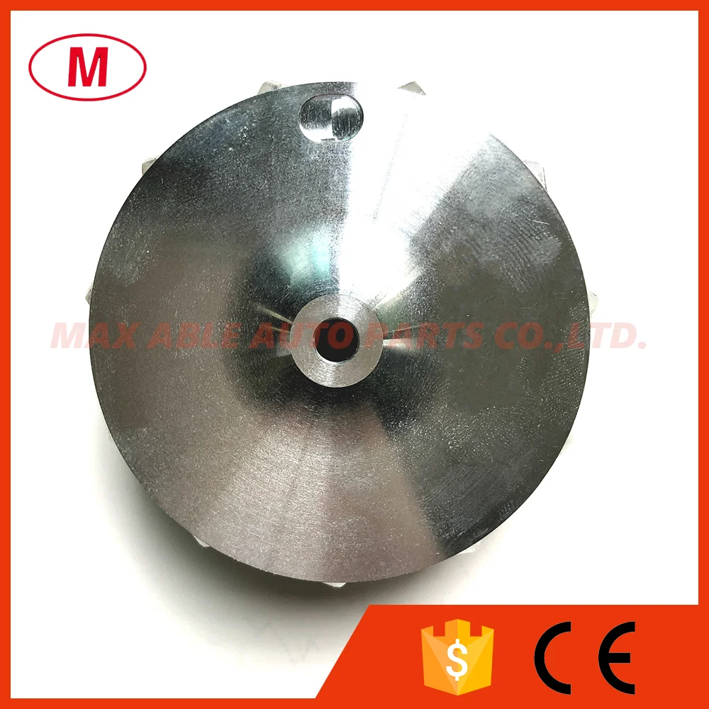 TD04 45.47/60.48mm 11+0 blades Forward Performance Turbo Billet compressor wheel/Aluminum 2618/Milling wheel for Turbocharger