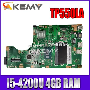 

Akemy TP550LA Laptop motherboard for ASUS TP550LA TP550LN TP550LD TP550L TP550 Test original mainboard 4G RAM I5-4200U