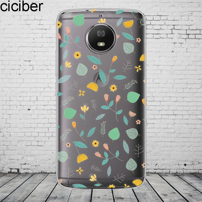 Чехол для телефона ciciber Plants Cactus силиконовый чехол Motorola Moto C Z2 Z3 ONE P30 G4 G5 G5S G6 E3 E4 E5 Play