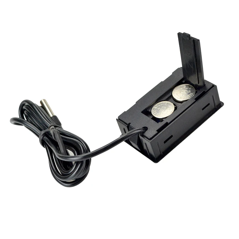 Sensor Humidity Digital LCD Thermometer Temperature Monitor External Probe for Fridge Freezer Refrigerator Aquarium Fahrenheit (03)