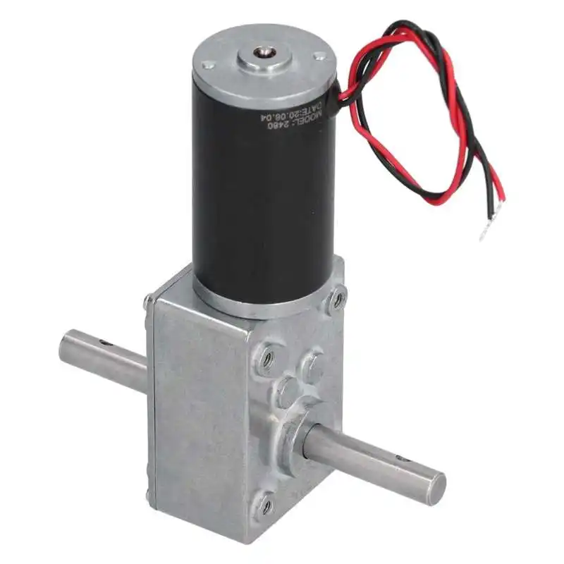 DC 12V 24V Gear Motor Metal Shell Stainless Steel Output Shaft Low Friction Power Consumption Electric Engine Reduction | Строительство