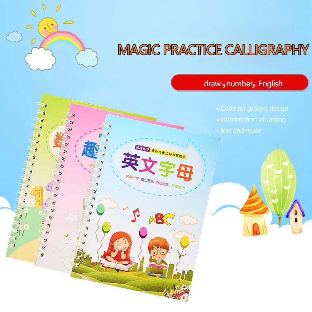 2020 New Writing English Calligraphy Copybook For Adult Beginners Exercises  Word Practice Book Children Calligraphy K4M4 - AliExpress Education &  Office Supplies