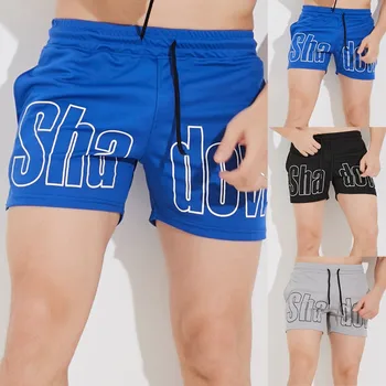 

Men's Summer New Simple Fashion Belt Shorts Fashionable Pure Color Shorts Beach Shorts Elastic Waist Shorts calzoncillo hombre