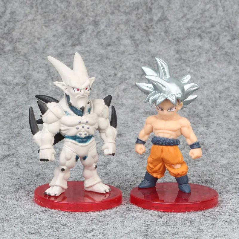 21 шт./лот фигурка Dragon Ball Super Saiyan Son Goku Vegeta Frieza vegetto из ПВХ Аниме Фигурка Коллекционная модель игрушка в подарок