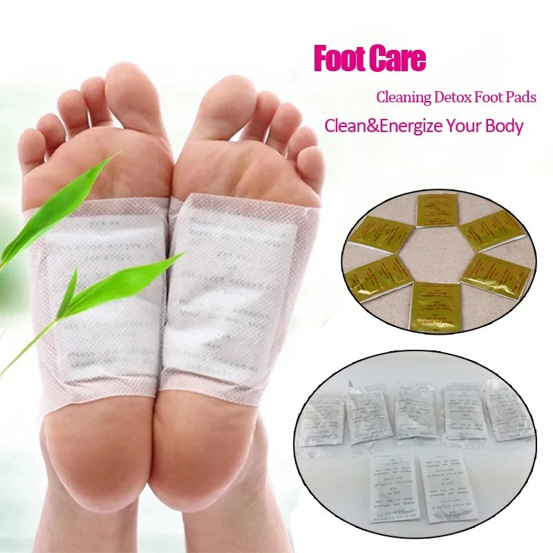 Weight Loss Feet Care Relieve Fatigue Remove Toxin Foot Patch Bamboo