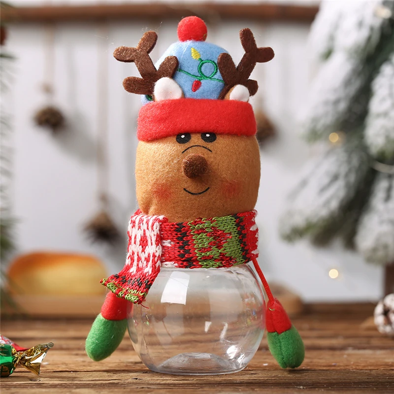 Рождественские новогодние DIY рождественские украшения креативные банки для