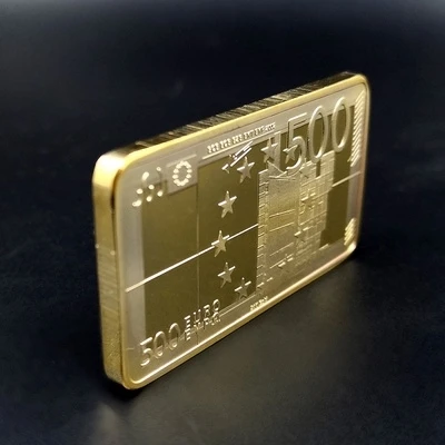 500ユーロ 金貨 極美品 欧州連合 記念金貨 ゴールドバー 500ユーロ 金貨 極美品 欧州連合 記念金貨 ゴールドバー - メルカリ