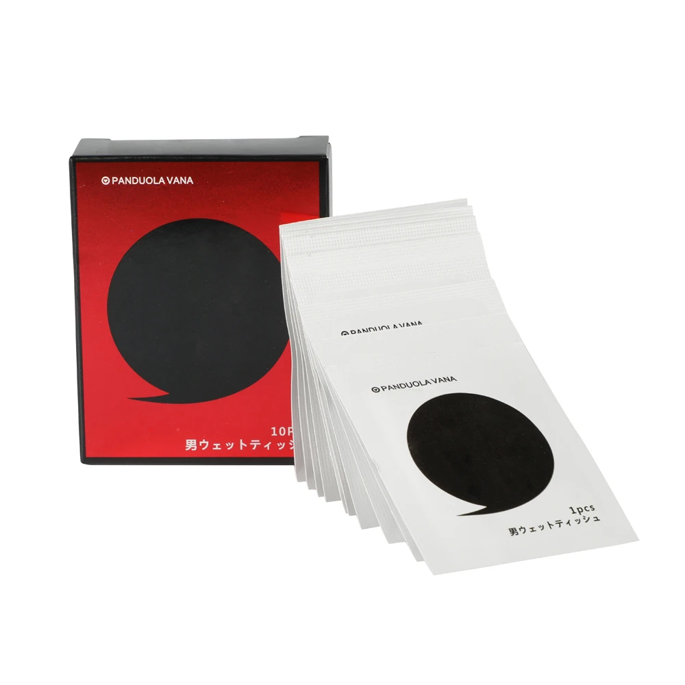10 шт. смазка на водной основе мужские внешние салфетки интимные товары для секса