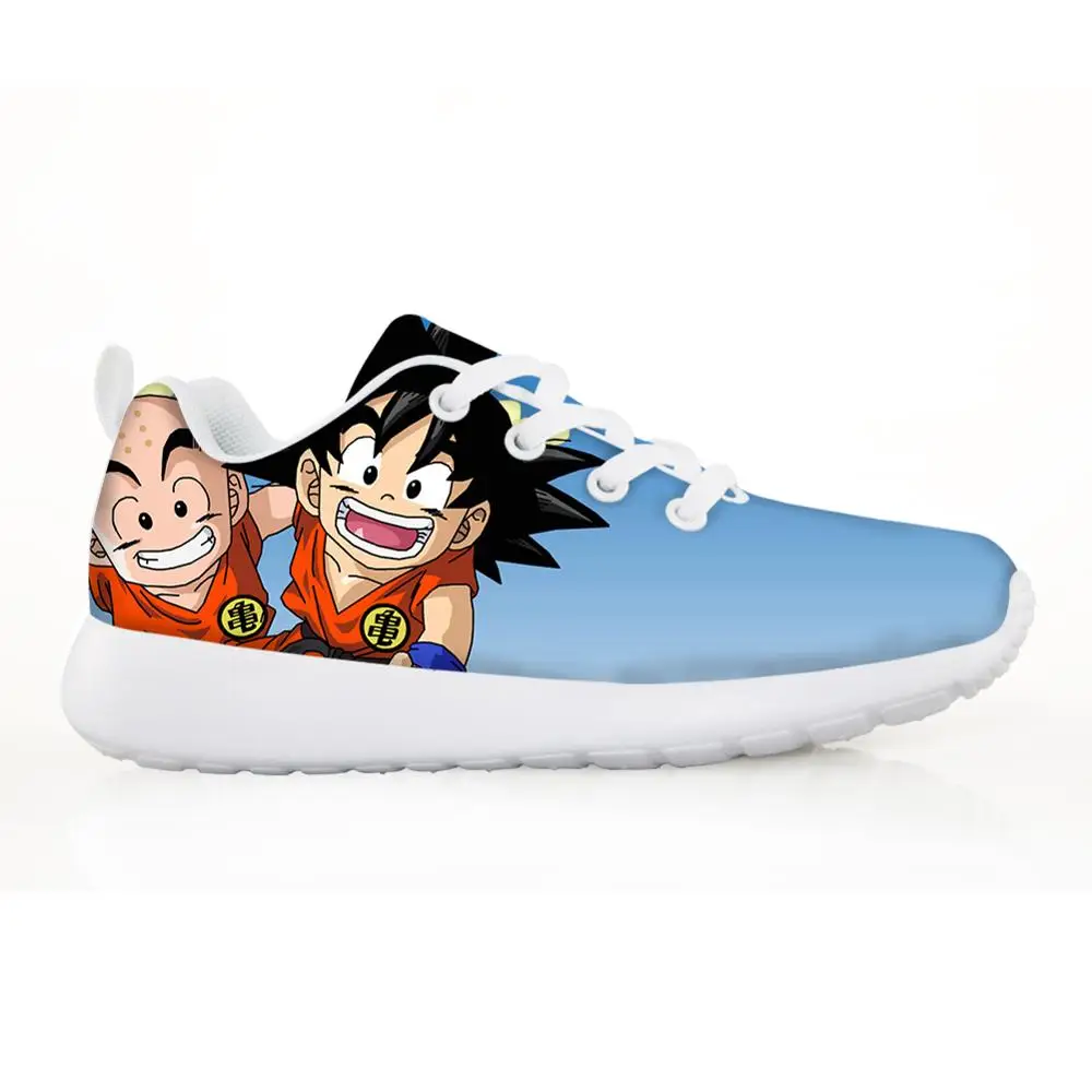 MOZOEYU/кроссовки для детей; Songoku Dragonball; Tenis Infantil; корзина для обуви для мальчиков; легкая дышащая обувь для девочек; Chaussure - Цвет: LMYD5100BN