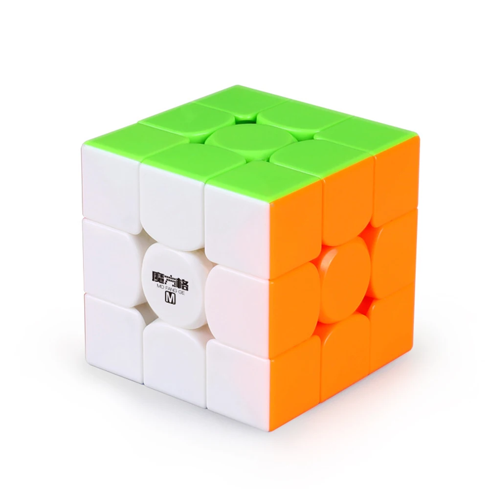 IQ-Cubes QiYi MoFangGe WuWei Магнитный 3x3 куб высокоскоростной куб головоломка магический Профессиональный обучающий кубик Magicos детские игрушки