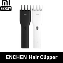 Xiaomi ENCHEN Boost USB электрическая машинка для стрижки волос двухскоростная керамическая машинка для стрижки волос быстрая зарядка триммер для волос детская машинка для стрижки волос