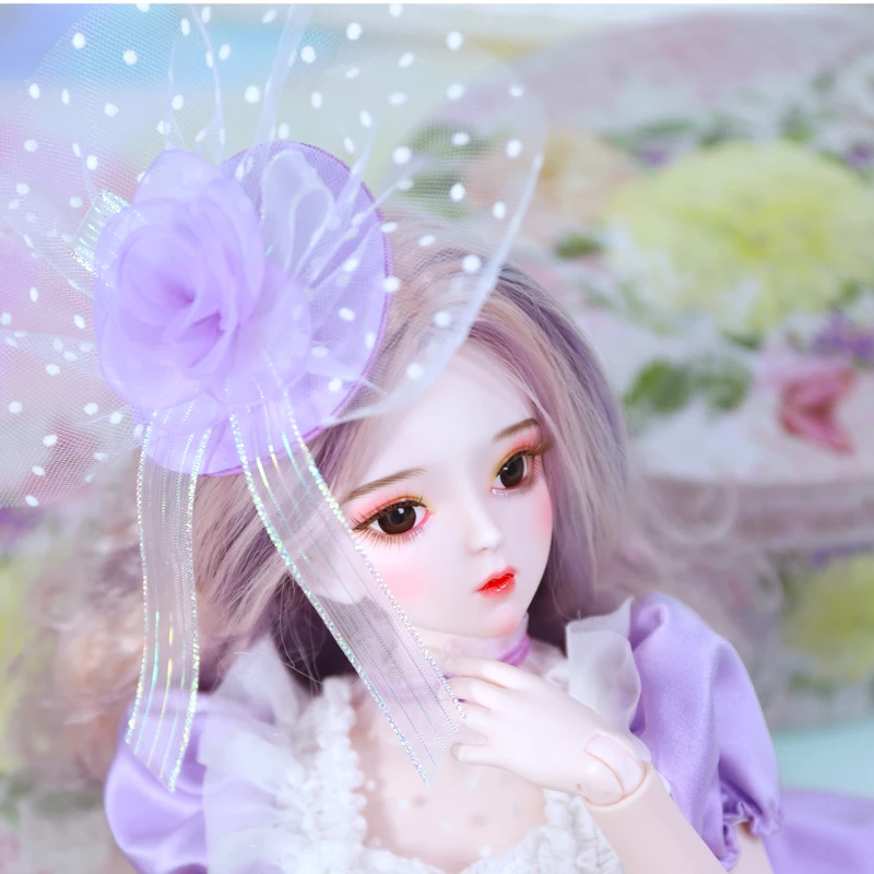 Dream Series 1/3 BJD 62 см девушка Кукла тело, в том числе с официальным макияжем ручной нарисованный макияж и волосы глаза одежда ледяной DBS SD