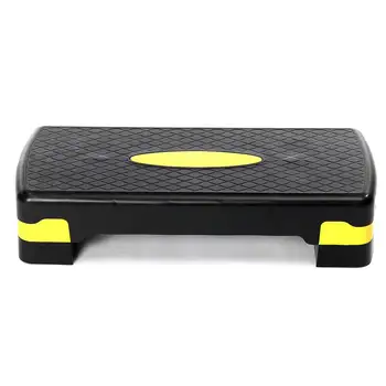 

Adjustable Fitness Aerobic Step Non-slip Cardio Yoga Pedal Stepper Gym Workout Exercise Fitness Aerobic Step Equipment 100KG