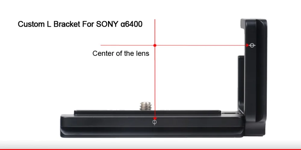 Кронштейн SUNWAYFOTO Custom L для sony α6400 PSL-A6400