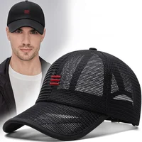 Drop Shipping Summer Full Mesh Big Size Baseball Cap Adult Oversize Sport Sun Hat Men Women Large Trucker Caps 56-60CM 60-65CM 2