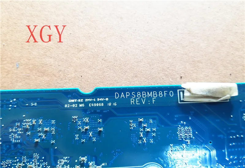Для lenovo ThinkPad материнская плата для ноутбуков FRU 01AV658 DAPS8BMB8F0 DDR3 W/3855U cpu 4G SR2EV ТЕСТ ОК
