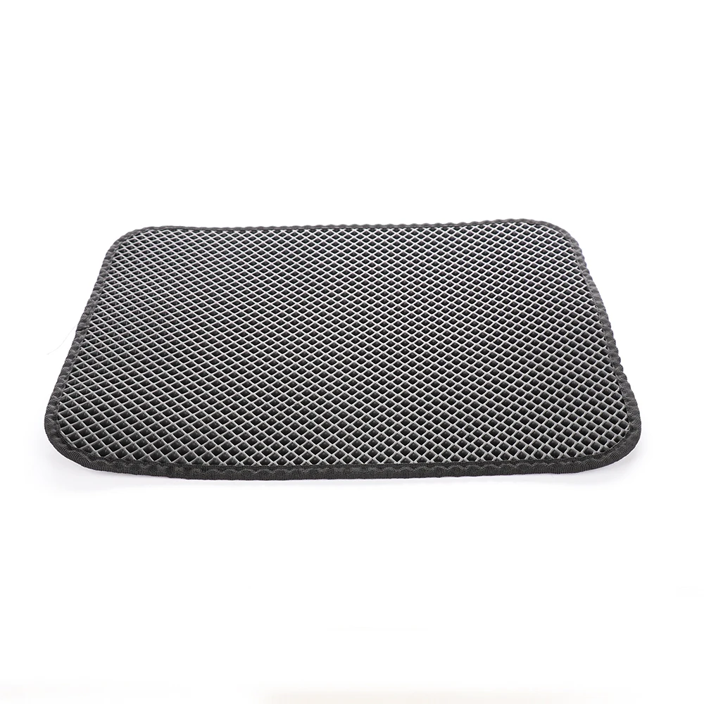 

Waterproof Pet Cat Litter Mat EVA Double Layer Cat Litter Trapping Pets Mat Pad